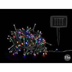 TIRA SOLAR 8 M 100 LED LUZ QUENTE