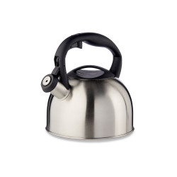 STEEL KETTLE 2,5L PLASTIC HANDLE