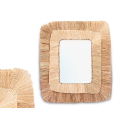 ESPEJO RECTANGULAR DOBLE MARCO