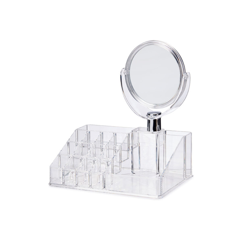ORGANISATEUR AVEC MIROIR 14 CREUX
