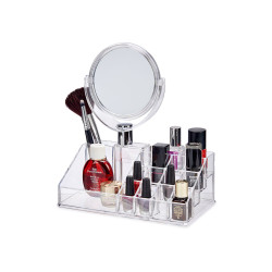 ORGANISATEUR AVEC MIROIR 14 CREUX