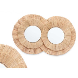 DOUBLE ROUND MIRROR 