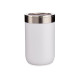 SILVER WHITE TOOTH BRUSH HOLDER 