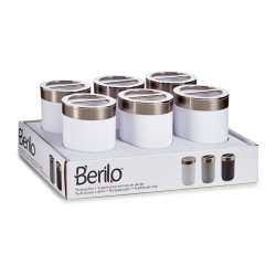 PORTA ESCOVA DE DENTES PRATEADO BRANCO