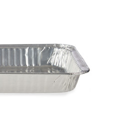 SET OF 3 RECTANGULAR ALUMINIUN TRAYS BIG