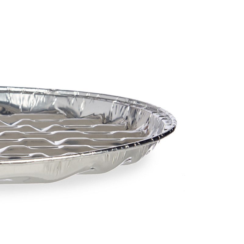 SET 4 TEGLIE GRILL/PIZZA ALLUMINIO ROTONDE