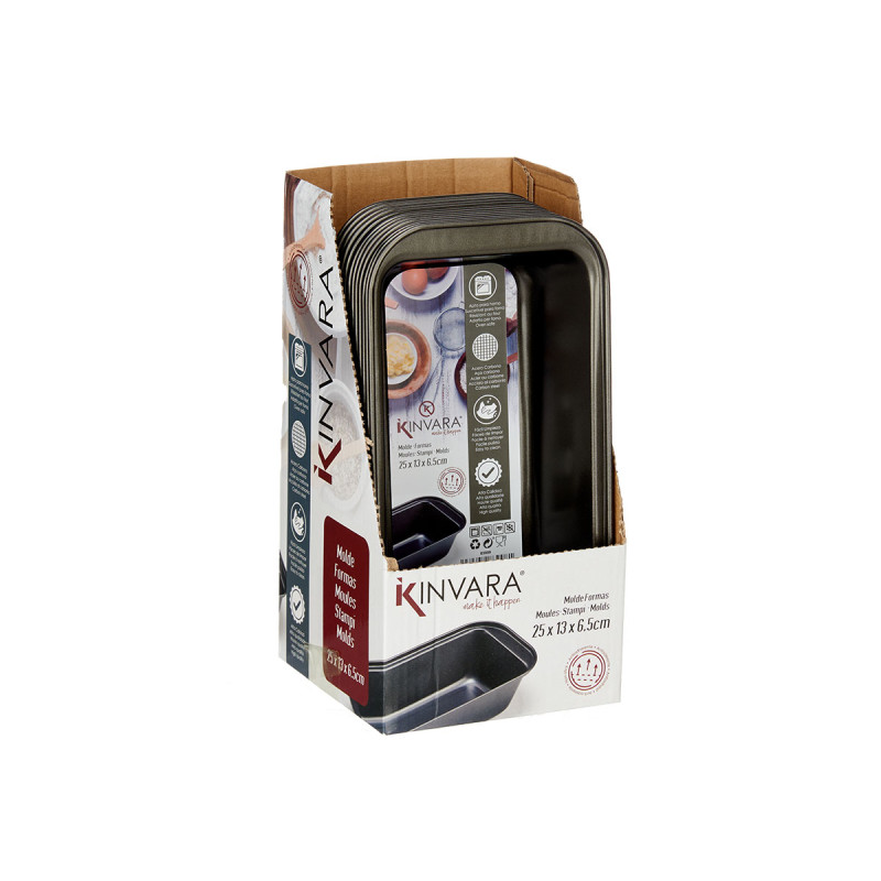 PLATEAU RECTANGULAIRE METAL 25,3CM