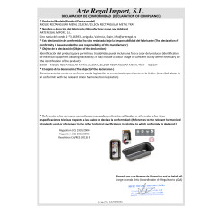 MOLDE RECTANGULAR METAL 25,3CM