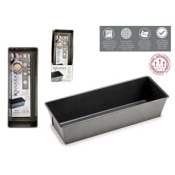 MOLDE RECTANGULAR DE METAL 31CM 