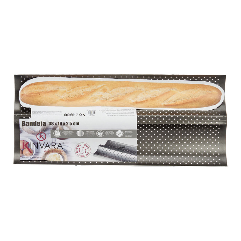 VASSOIO PER IL PANE METALLO 38CM