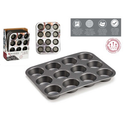 MOULE CUISINE EN METAL POUR 12 UNITES