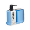 SET 3 PZ BAGNO PLASTICA BLU