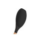 BLACK SOUP SPOON WITH WOODEN HANDLE BLACK SOUP SPOON WITH WOODEN HANDLE