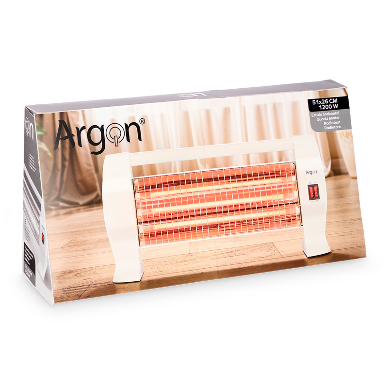 CHAUFFAGE HORIZONTAL 3 BARRES 1200W