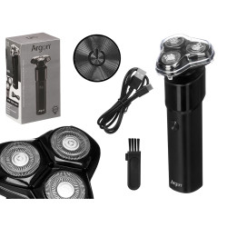 EPILATOR 3 HEADS BLACK 500MAH USB