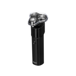 AFEITADORA 3 CABEZALES  FORMA NEGRA 500MAH USB