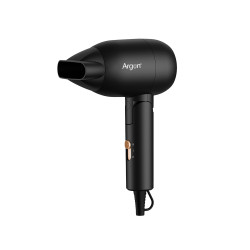 SÈCHE-CHEVEUX NOIR MAT OR PLIANT 1500W