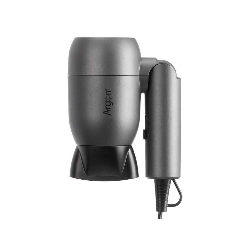 ASCIUGACAPELLI ANTRACITA NERO MATTE PIEGHEV 1500W