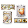 METAL MONEY BOX 1K COINS ASSORTED 2 