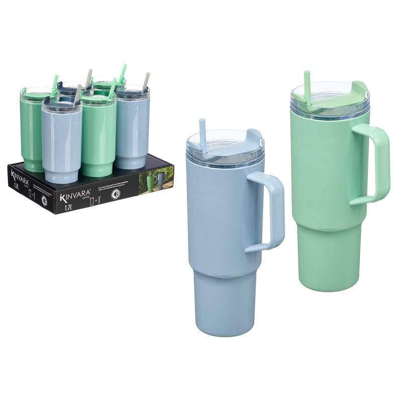 PALHINHA PEGA VIDRO 1200ML SORT 2 AZUL VERDE