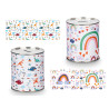 HUCHA METAL 1K INFANTIL SURT 2