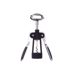BLACK CHROME-PLATED CORKSCREW 200GR