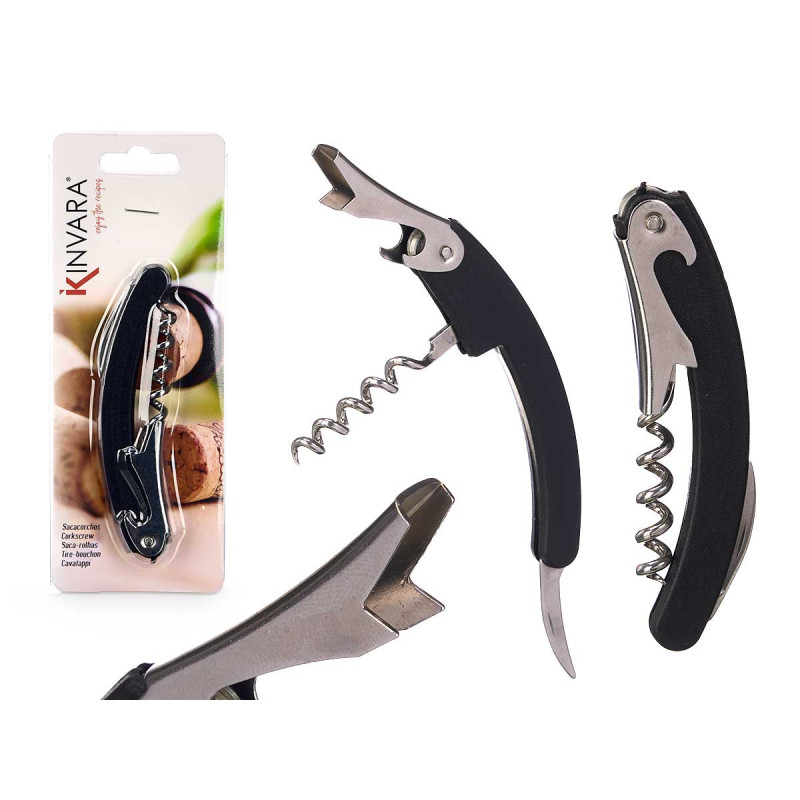 TIRE-BOUCHON NOIR CHROMÉ 64GR