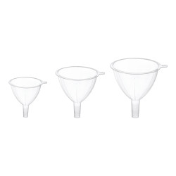 SET 3 TRANSPARENT FUNNEL