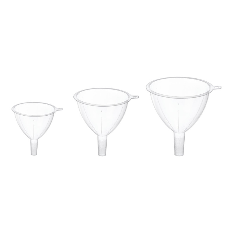 SET 3 TRANSPARENT FUNNEL