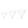 SET 3 TRANSPARENT FUNNEL