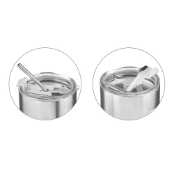 STAINLESS STEEL STRAW CUP LID 380ML