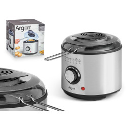 FREIDORA REDONDA ACERO 950W 1000ML