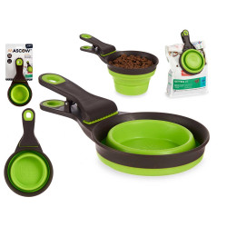 473ML 3 IN 1 MEASURING SPOON TONGS