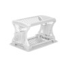 ÉGOUTTOIR À VAISSELLE DOUBLE HAUTEUR BLANC