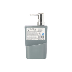 DISPENSEUR PORTE ÉPONGE GRIS 650ML