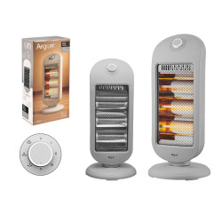 RADIADOR HALOGENO 400W 800W 1200W GRIS