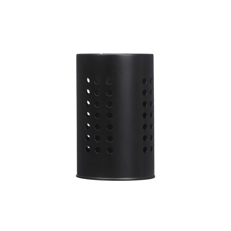 BLACK UTENSIL HOLDER
