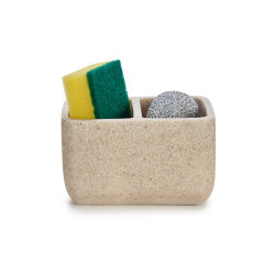 SUPORTE PARA ESPONJA EFEITO PEDRA 