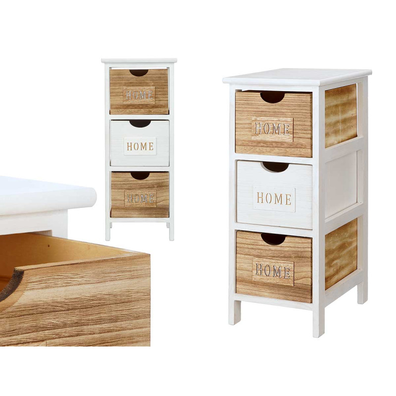 MOBILE 3 CASSETTI STRETTO HOME 
