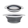 ROUND STRAINER WHITE AND GREY 20CM