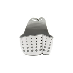 BATHROOM HANGING PLASTIC BASKET WHITE GR