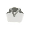 BATHROOM HANGING PLASTIC BASKET WHITE GR
