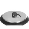SET 3 RUBBER AND STEEL STOPPERS FOR THE SINK