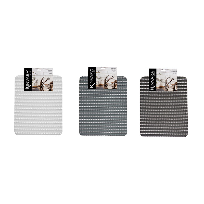TAPIS ANTIDÉRAPANT SURT 3 COULEURS NEUTRES 32X40CM