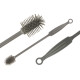 BROSSE NETTOYAGE DE BOUTEILLES SILICONE GRIS