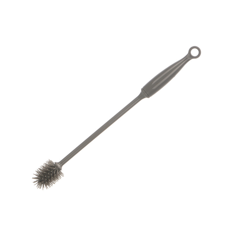 GREY SILICONE BOTTLE CLEANING BRUSH   
