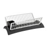 DISH DRAINER GREY WHITE