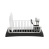 DISH DRAINER GREY WHITE