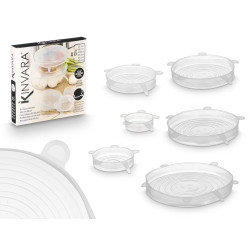 SET 6 TAPAS SILICONA