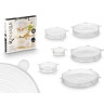 SET 6 SILICONE LIDS